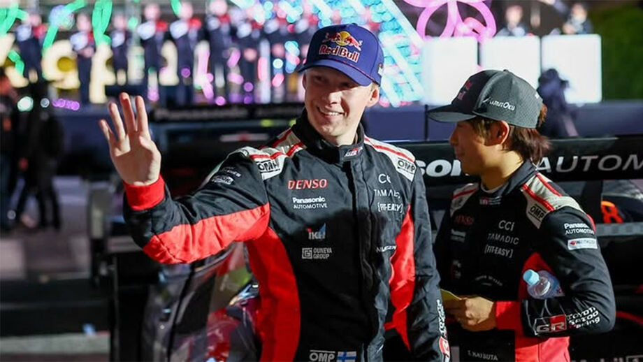 Rovanperä lidera Rali do Japão, à frente de Tänak e Katsuta 