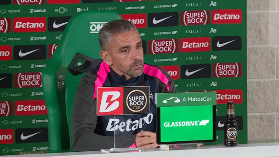 Treinador do Sporting elogia jogador português que recupera de lesão