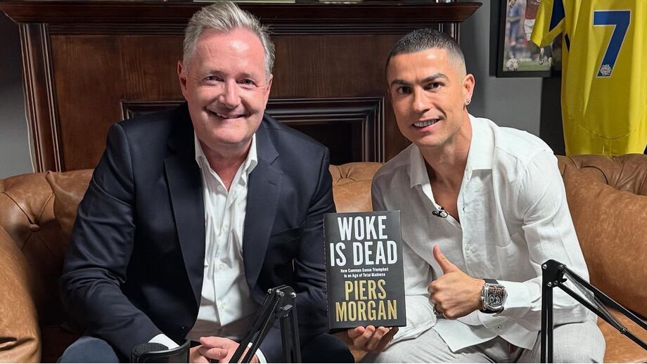 Piers Morgan e Cristiano Ronaldo