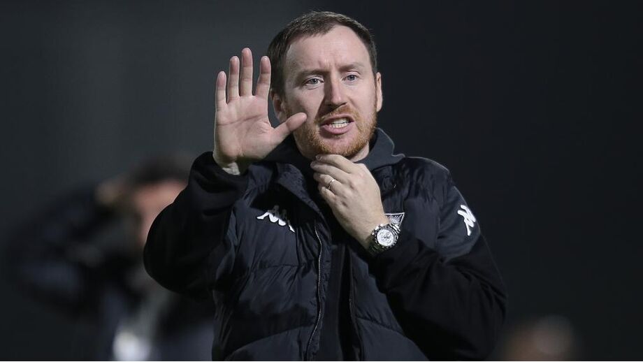 Ian Cathro, treinador do Estoril