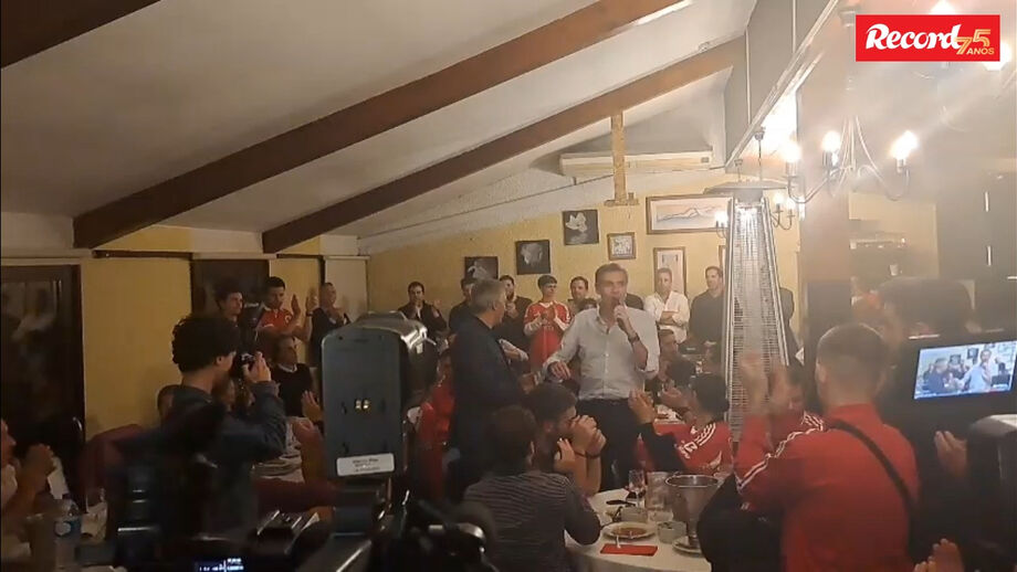 Candidato à presidência das águias terminou a campanha em Santo Tirso