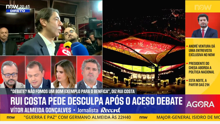 Vítor Almeida Gonçalves, jornalista de Record, analisa campanha dos dois candidatos à presidência dos encarnados