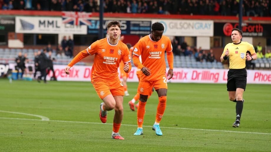 Rangers vence Dundee por 3-0 na Liga escocesa