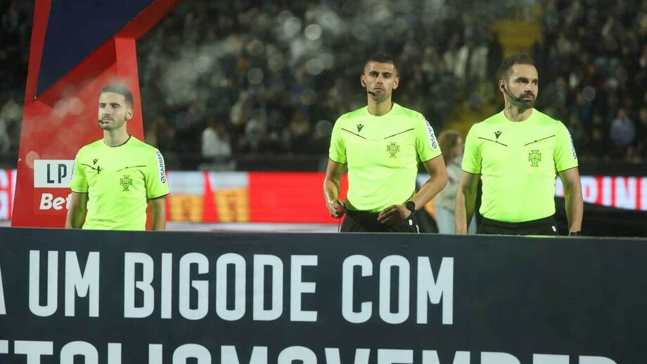 Os árbitros do Famalicão-FC Porto