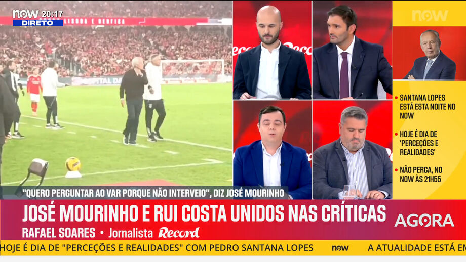 Bruno Fernandes e Rafael Soares, jornalistas de Record, analisam momento do Benfica