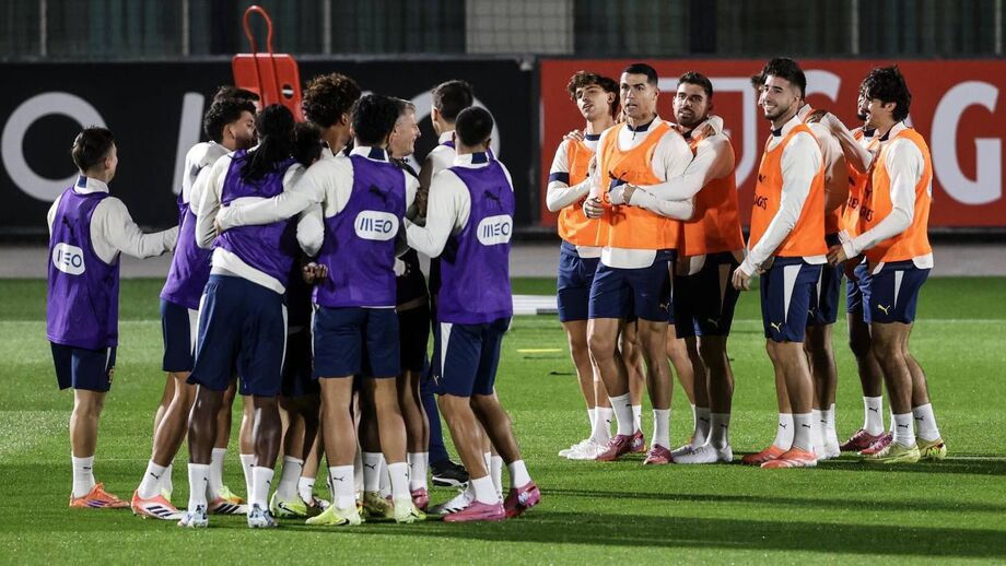 Portugal continua a preparar o jogo com a Irlanda 