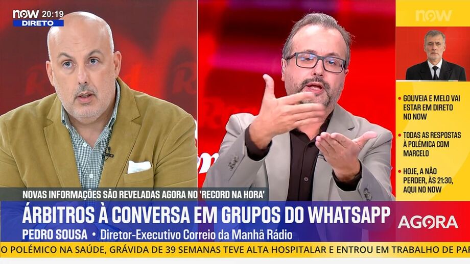 Vítor Pinto e Pedro Sousa revelam pormenores e falam do encontro de árbitros no sábado no Luso