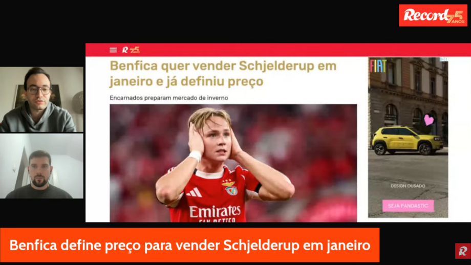 A análise aos temas que marcam a atualidade desportiva do dia