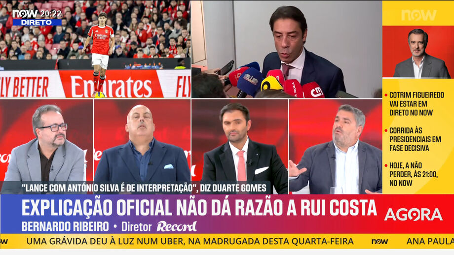 Diretor de Record analisa ambiente tenso no futebol português