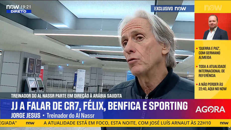 Treinador do Al Nassr em declarações exclusivas ao Now 