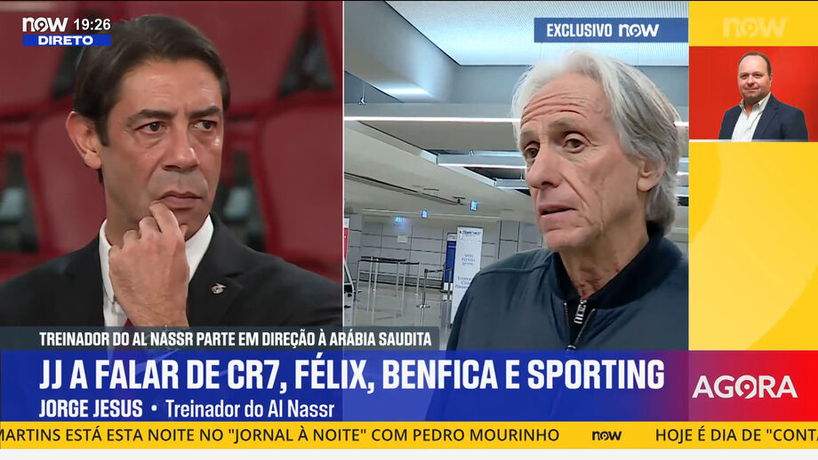 Treinador do Al Nassr em declarações exclusivas ao Now