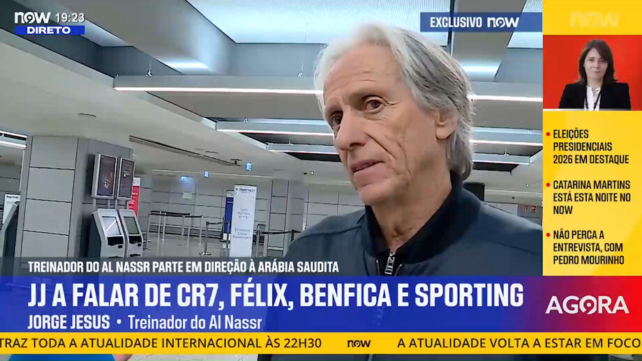 Declarações do treinador do Al Nassr em exclusivo ao Now 