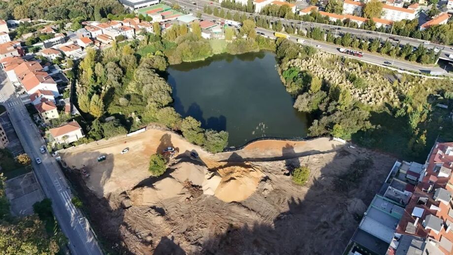 O projeto Lake Towers vai nascer nos terrenos do antigo estádio do Salgueiros