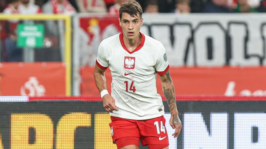 Kiwior em ação pela Polónia