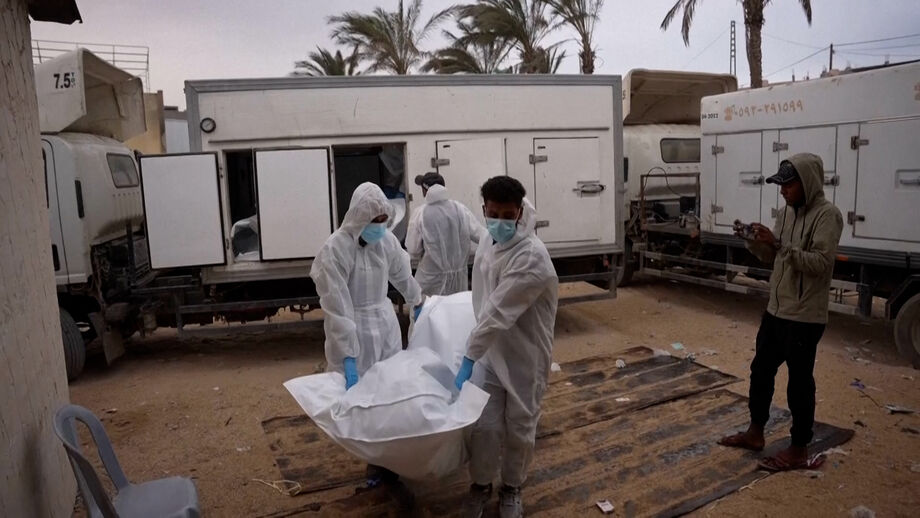 No total já foram recebidos 330 cadáveres, dos quais apenas 95 foram identificados