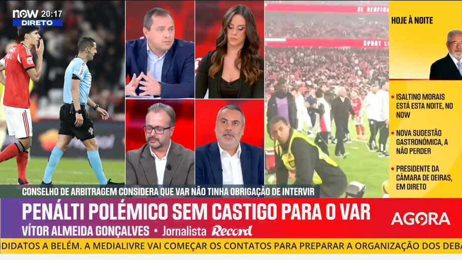 Diretor executivo e o parecer do CA sobre o penálti polémico no Benfica-Casa Pia