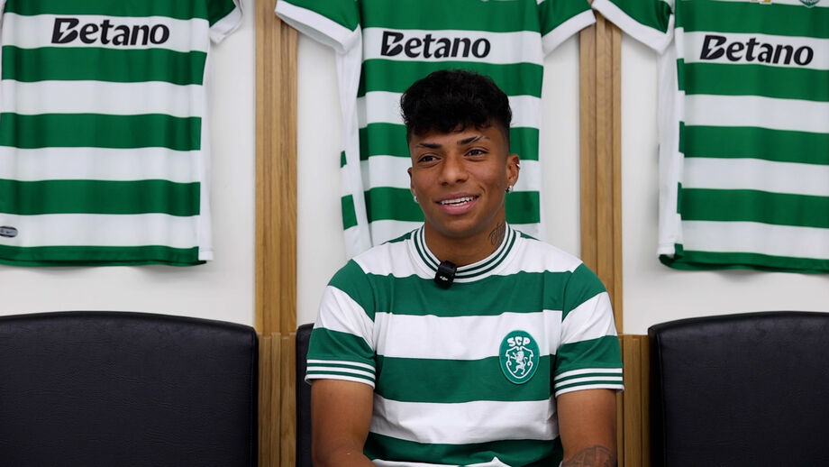 Extremo do Sporting em entrevista a Record