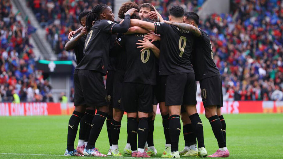 Seleção Nacional celebra vitória no Portugal-Arménia