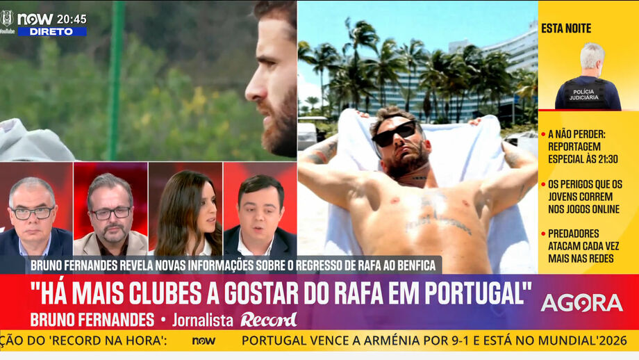 Bruno Fernandes, editor de Record, faz revelações sobre o futuro do avançado em rota de colisão com o Besiktas