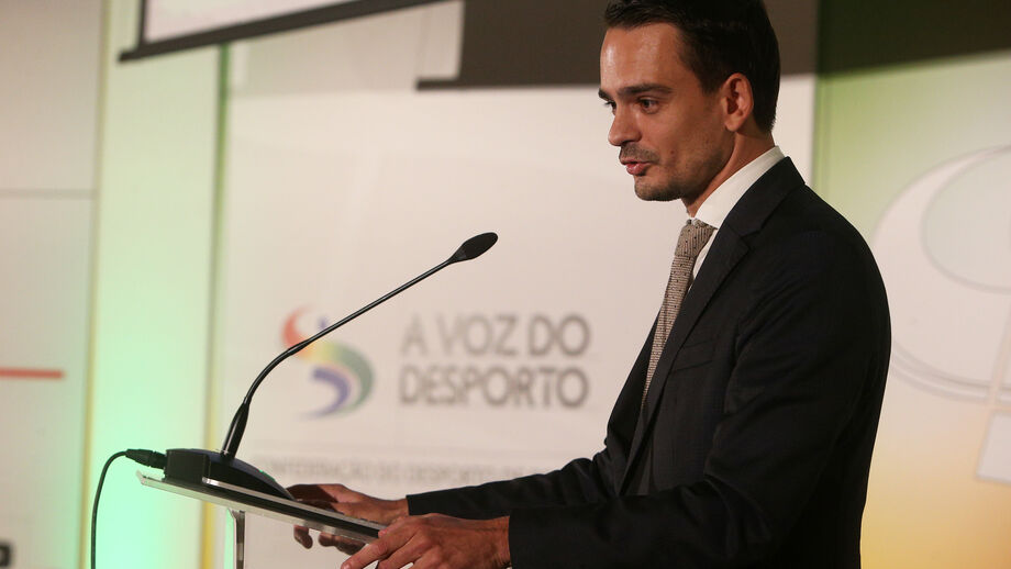 Daniel Monteiro, presidente da Confederação do Desporto de Portugal