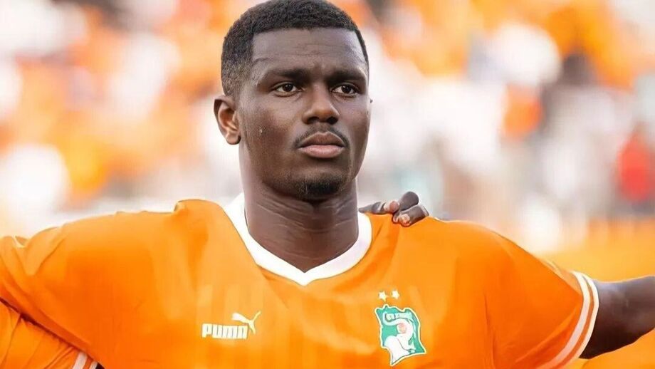 Diomande a representar a Costa do Marfim