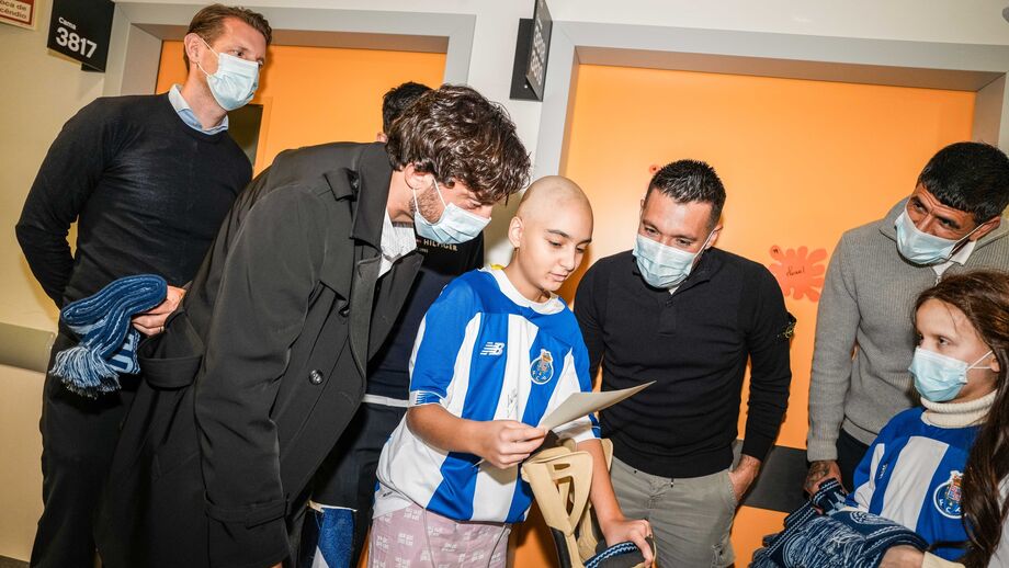 Francisca emocionou Farioli na última terça-feira