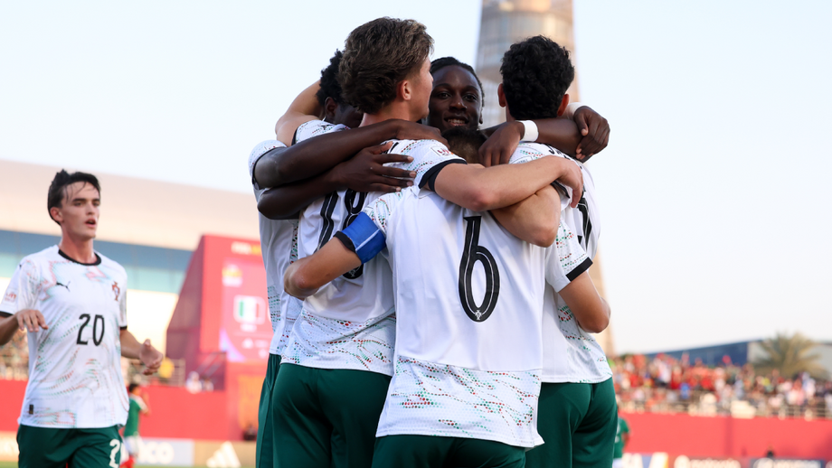 Portugal goleia México e avança para os quartos de final do Mundial de sub-17