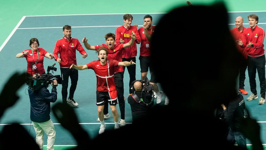 Bélgica vence França na Taça Davis em Bolonha e avança para as meias-finais