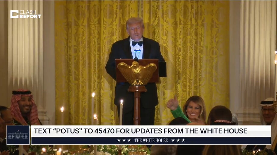 Momento aconteceu durante o discurso do presidente dos EUA