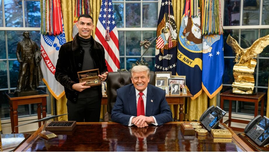 Cristiano Ronaldo e Donald Trump