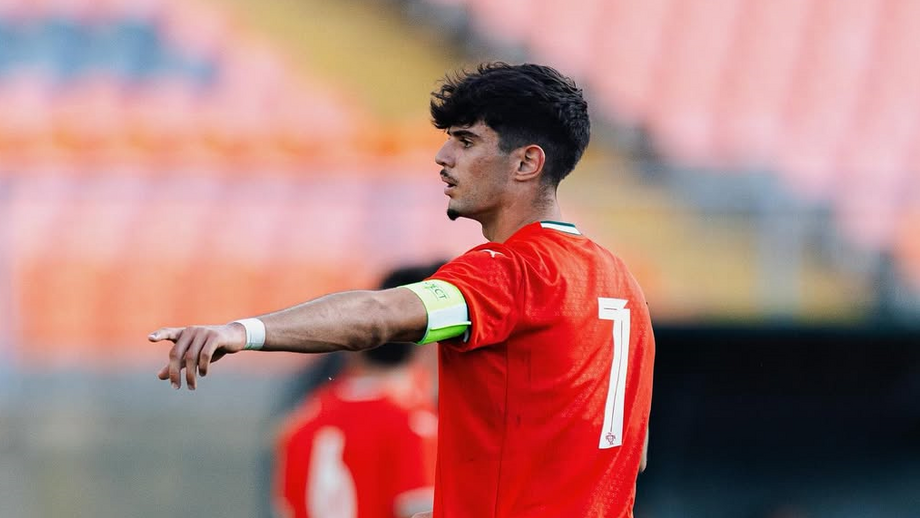Rodrigo Ribeiro, de 20 anos, com estatuto nas esperanças de Portugal