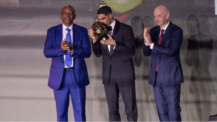 Hakimi eleito futebolista africano do ano
