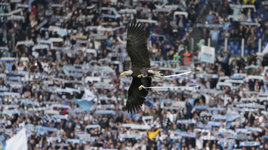 Águia da Lazio vai voltar a voar antes dos jogos