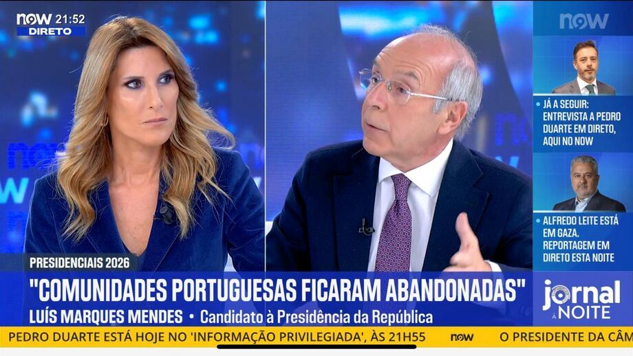 NOW ganha à CNN no prime time com Marques Mendes