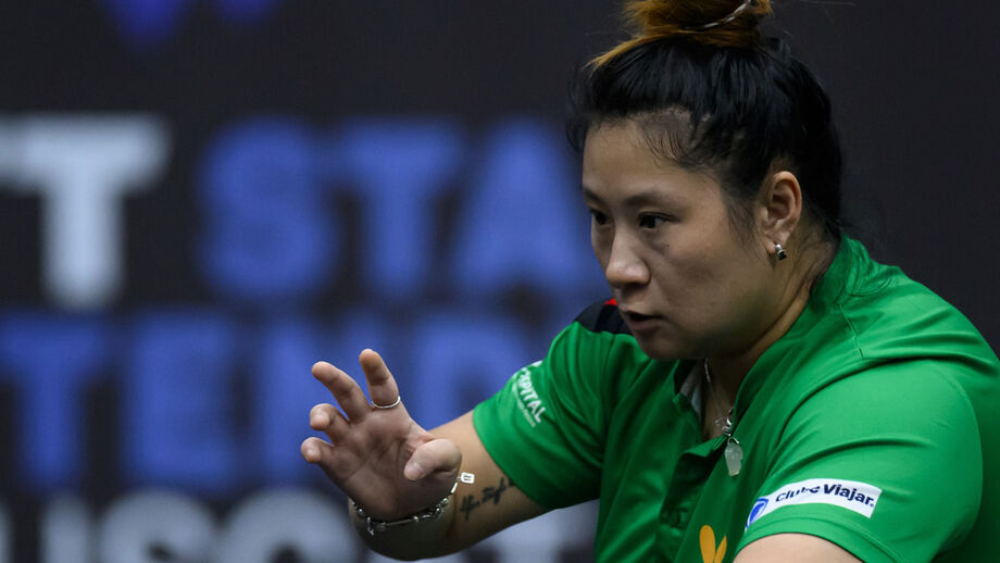Jieni Shao eliminada na segunda ronda do WTT Star de Mascate