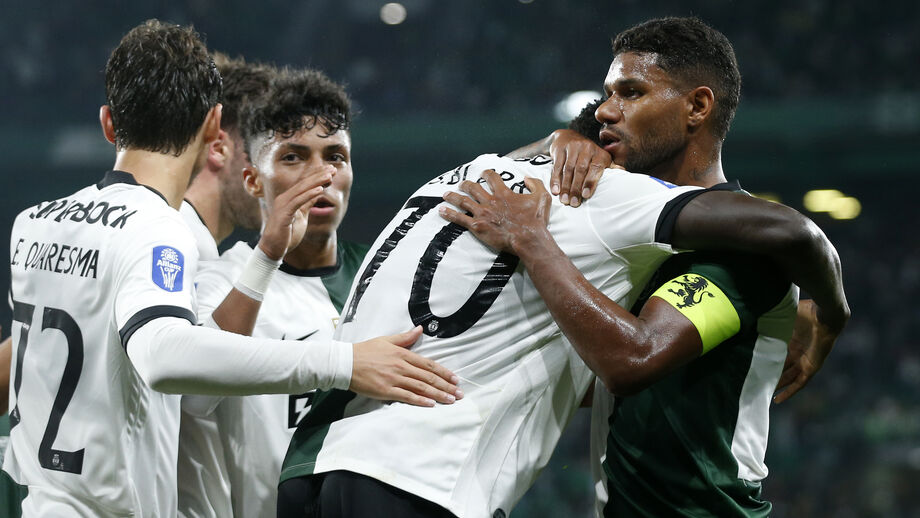 Matheus Reis utilizou a braçadeira na Allianz Cup, no 5-1 ao Alverca