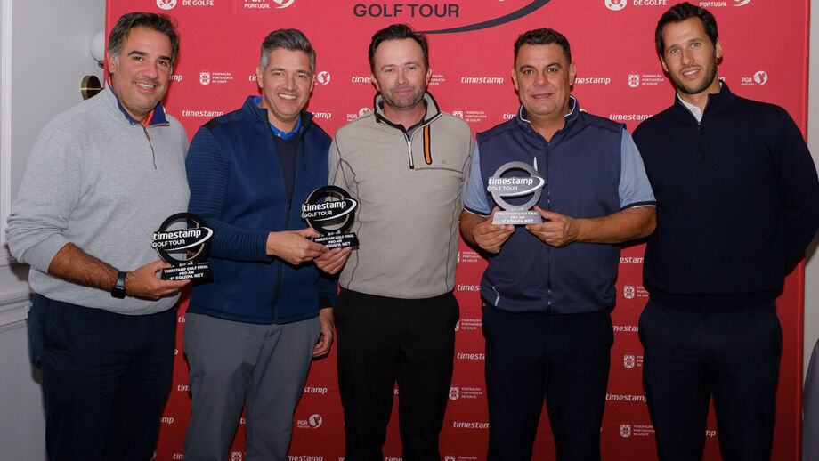 A equipa campeã do Pro-Am