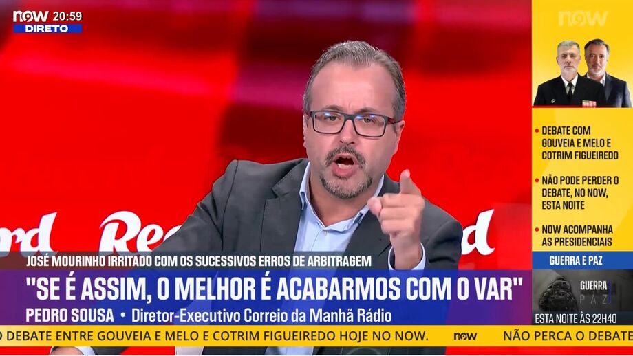 Subdiretor de Record desvenda dados em direto no programa 'Record na Hora' no Now