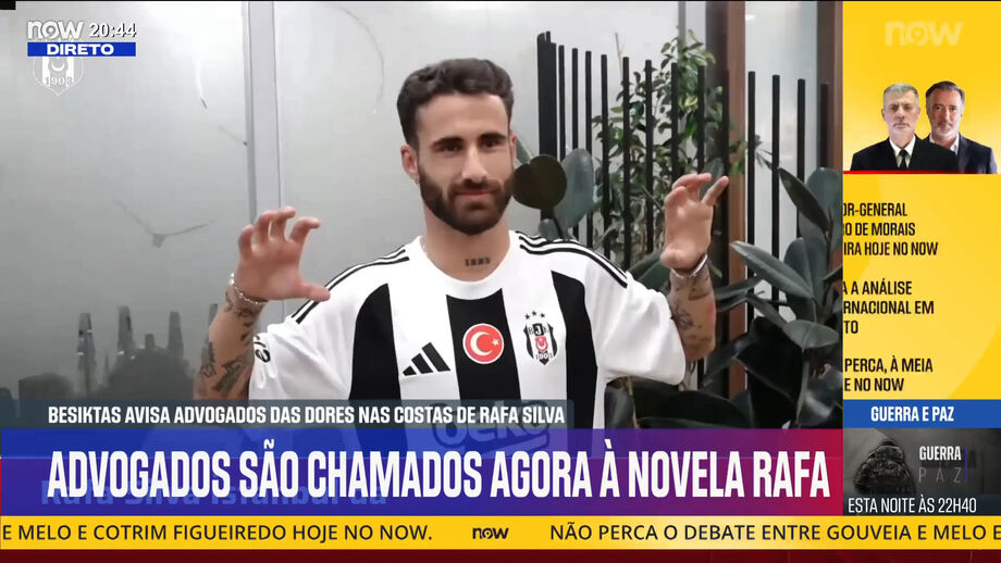 Sérgio Krithinas, diretor executivo de Record, sobre situação do avançado português