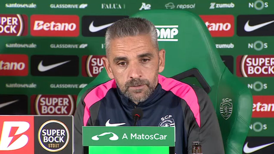 Treinador do Sporting fala dos lesionados