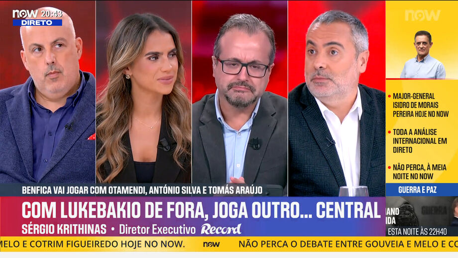 Sérgio Krithinas, diretor executivo de Record, avançou nome do lateral esquerdo no programa de ontem