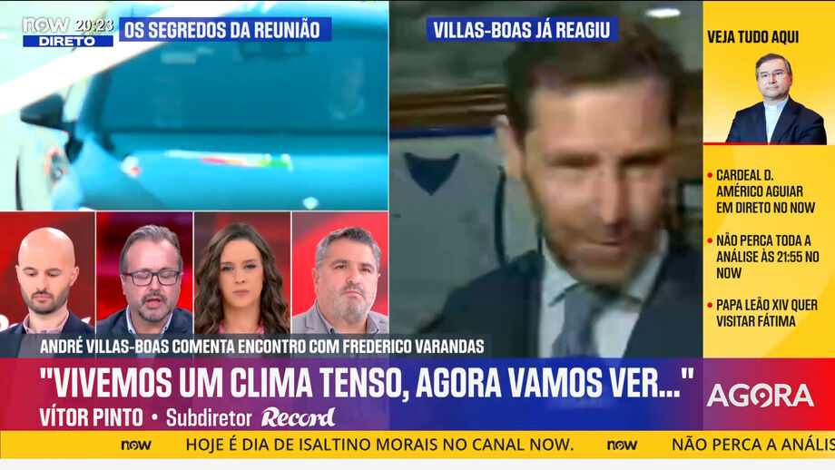 Bernardo Ribeiro e Vítor Pinto desvendam detalhes no programa 'Record na Hora' no Now