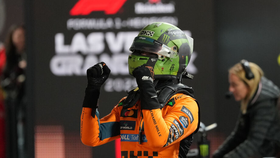 Norris fez o melhor tempo nas qualificações no Circuito de Rua de Las Vegas