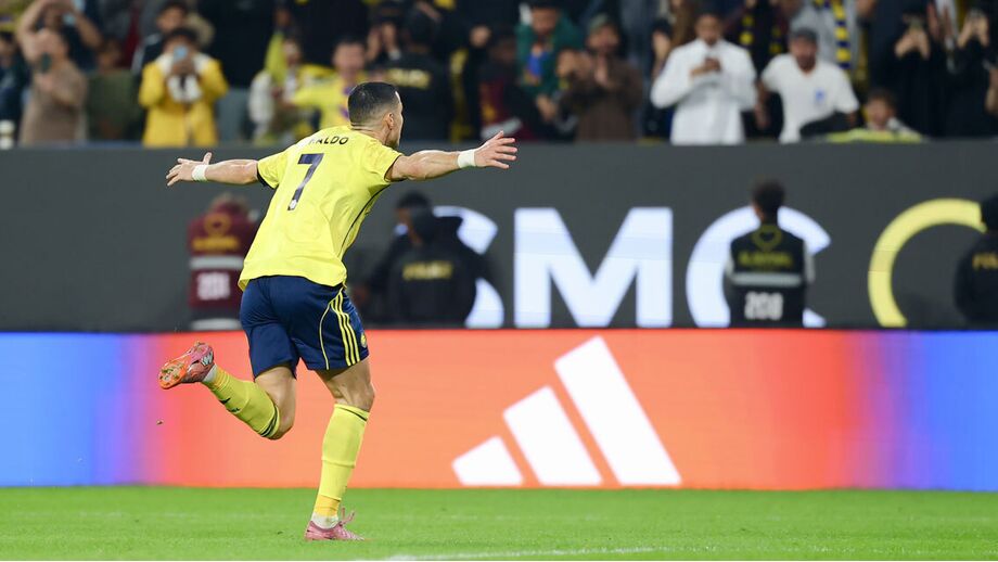 Cristiano Ronaldo fez o 1-0