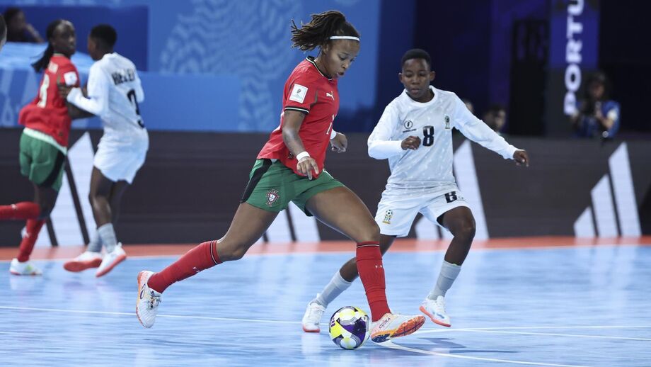 Maria Pereira apontou o 1.º golo de Portugal no Mundial