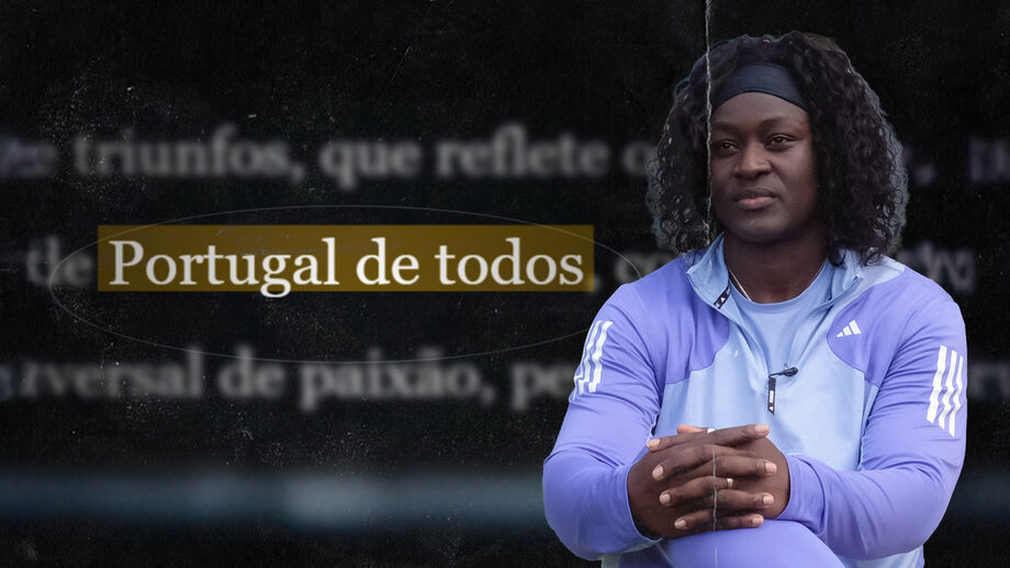 A olímpica portuguesa tem uma das histórias mais inspiradoras da série 'Portugal de Todos'
