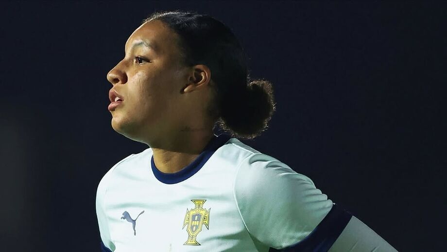 Cíntia Martins marcou um dos golos de Portugal