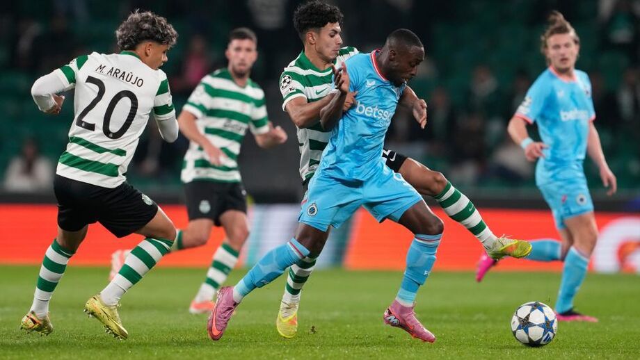 Carlos Forbs no Sporting-Club Brugge