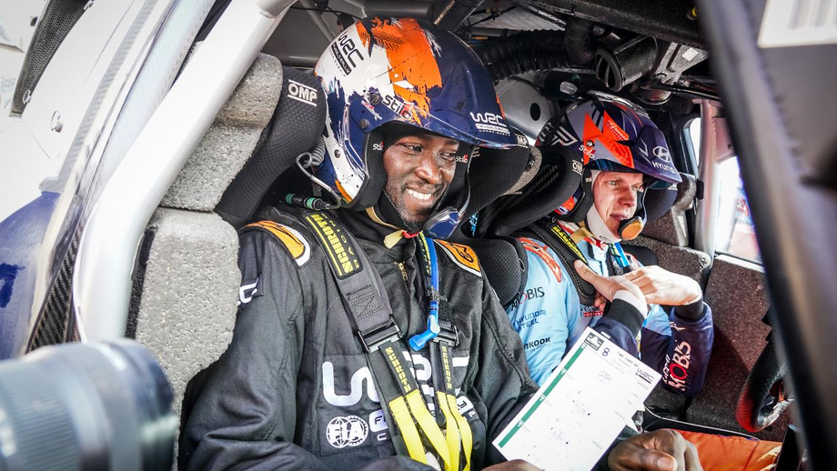 Campeão europeu por Portugal em 2016 - e figura do Al-Ittihad - viveu experiência inesquecível a convite do WRC