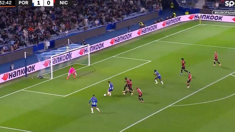 Bis de Gabri Veiga frente ao Nice